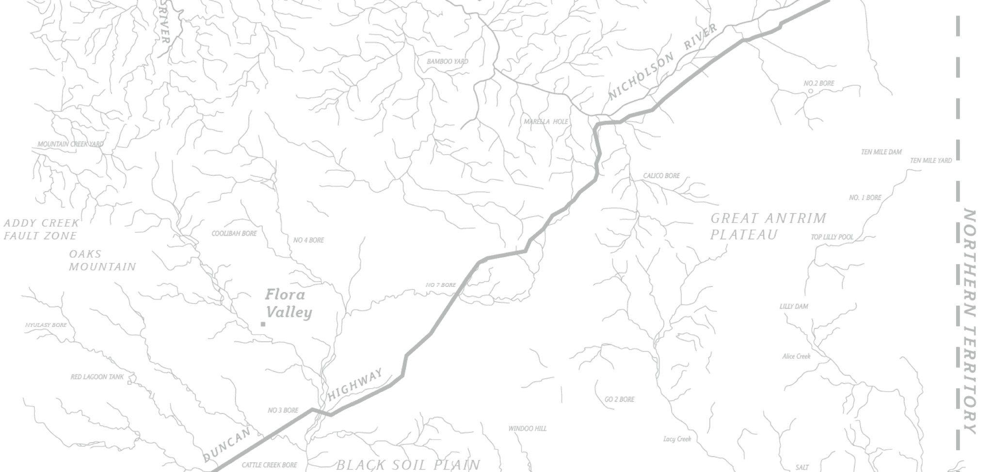 Flora Valley Map 03